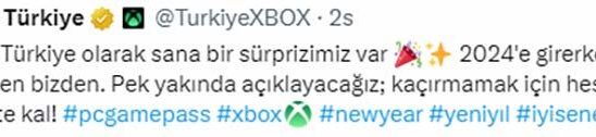 XBox Turkiye Gives a New Years Gift