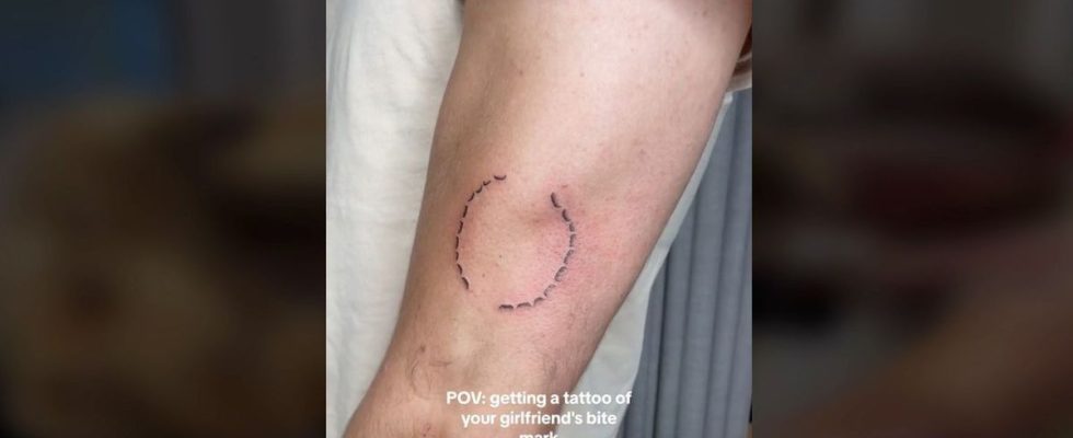 bitemarktattoo beware of this tattoo trend that is dangerous for