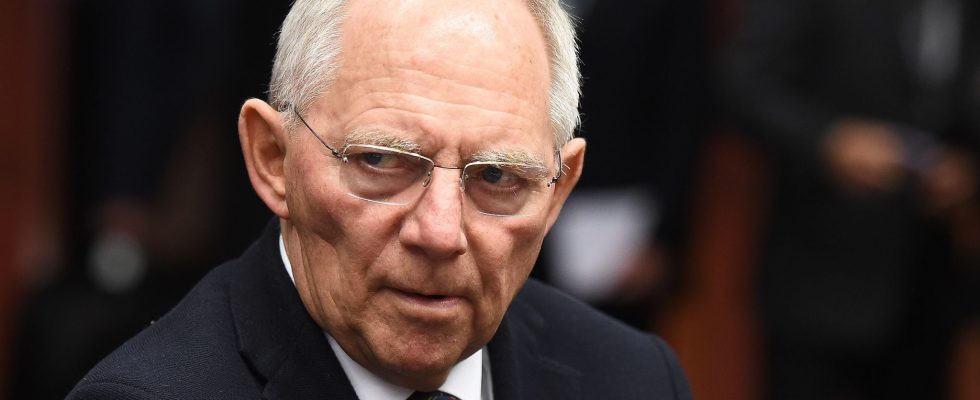 death of Wolfgang Schauble Angela Merkels former finance minister –