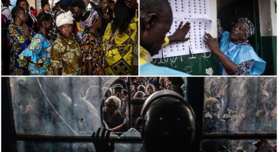 in Kinshasa a disrupted voting day