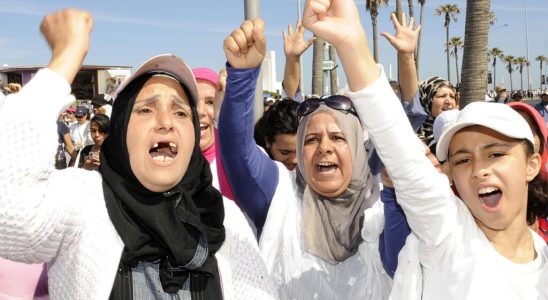 the first meetings of feminism were held in Rabat