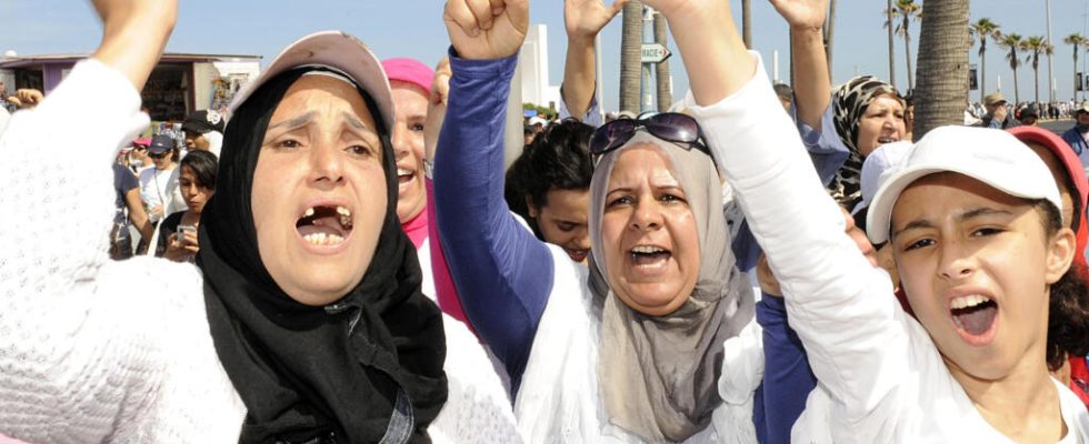 the first meetings of feminism were held in Rabat