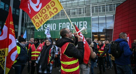 these employees who are in the street this Tuesday –