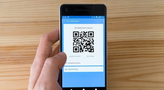 Be careful if you are used to scanning QR codes