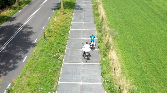 Company behind longest solar panel cycle path in the world