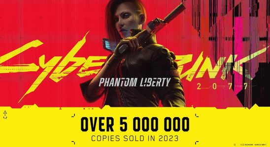 Cyberpunk 2077 Phantom Liberty Passes 5 Million Sales Number