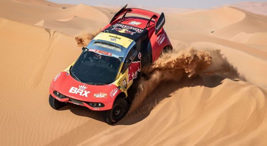 Dakar 2024 Loeb loses his illusions Sainz car and Brabec