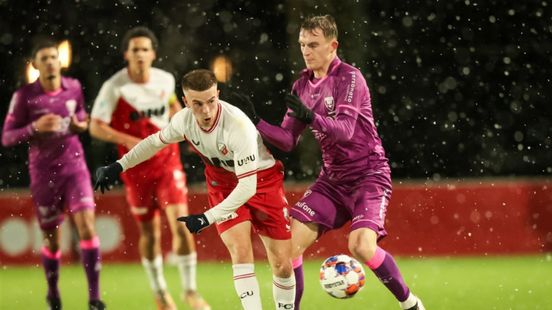 Disconsolate draw Jong FC Utrecht against VVV Venlo