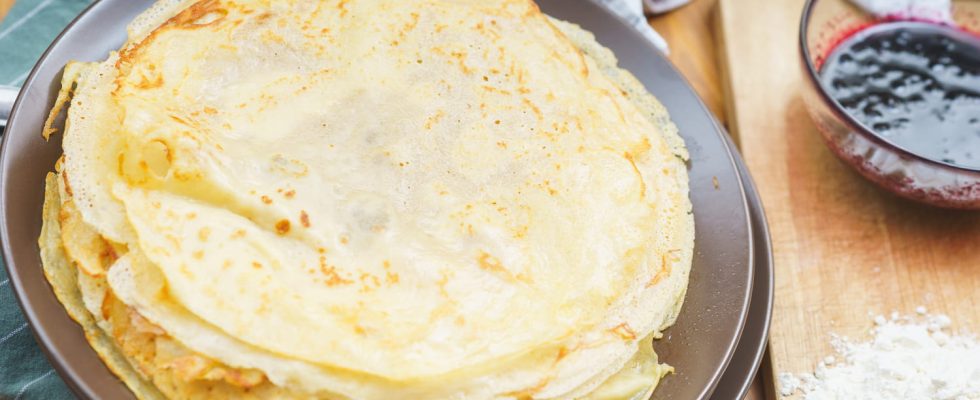 For super fluffy light pancakes one secret ingredient makes the