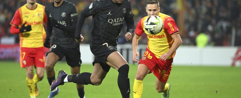 Ligue 1 Paris wins in Lens Lyon plunges again the