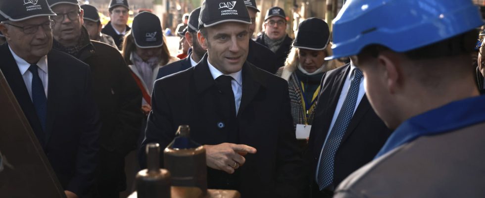 Macron in Cherbourg no announcements but a new meeting with