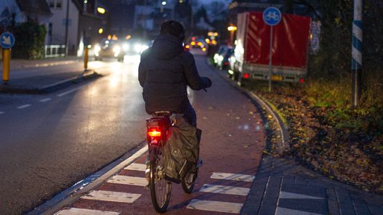 Man kicked off bicycle and doused with soft drink in