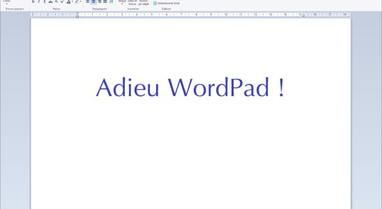 Microsoft confirms the upcoming removal of WordPad the small word