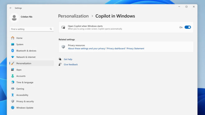 Microsoft wants to turn Copilot on automatically in Windows