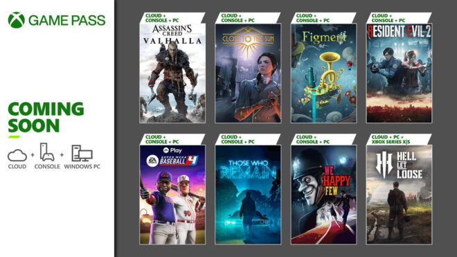 New games to be added to Xbox Game Pass service