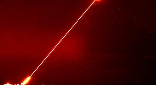 New laser weapon tested cuts through targets