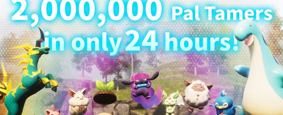 Pokemon Like Game Palworld Reached 2 Million Sales in the First