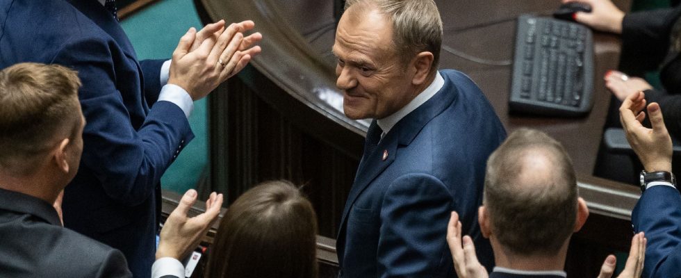 Polish Prime Minister Donald Tusk begins his visit to kyiv