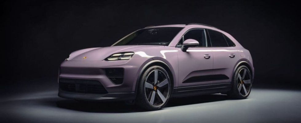 Porsche shows the new Macan as a pure electric car