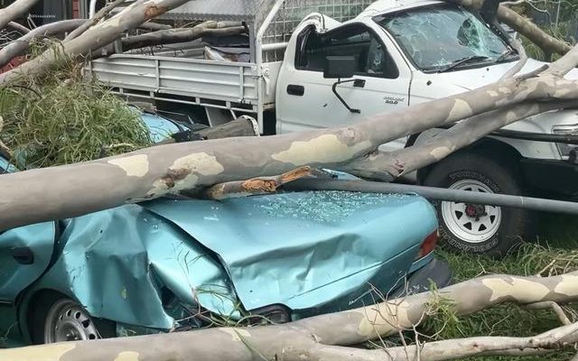 Storm nightmare Australia The country was plunged into darkness