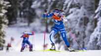 The Finnish women took a hard fought win Aino Kaisa Saarinens