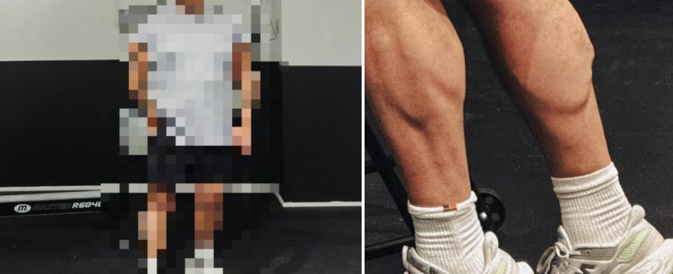 The TV profile shocks followers with its incredible calves Kristersson