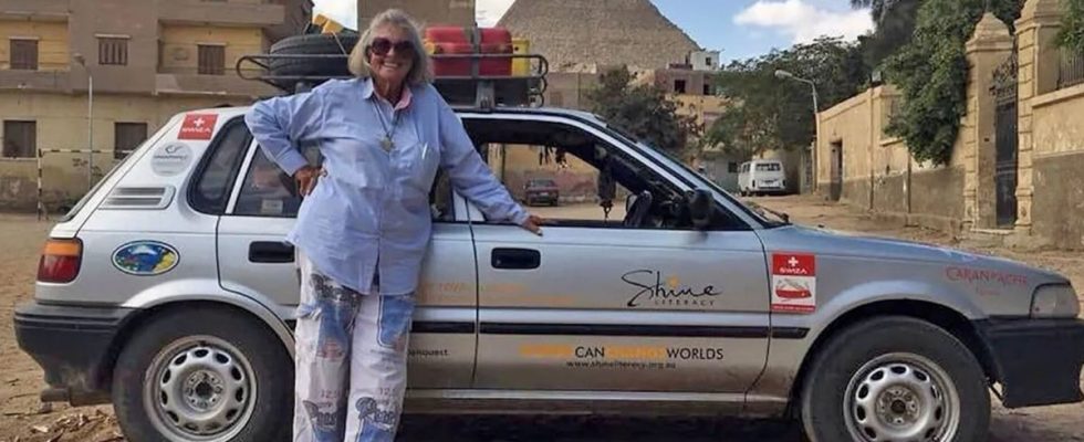 This 80 year old lady crossed Africa in a Toyota Corolla