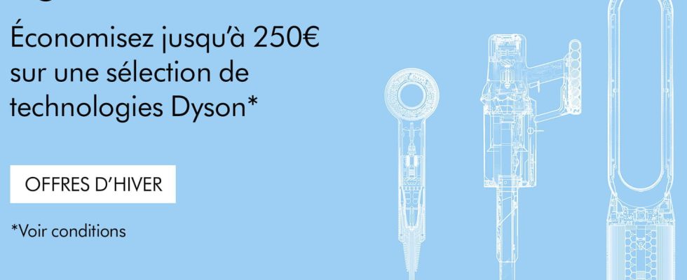 Up to E250 off Dyson products for winter offers