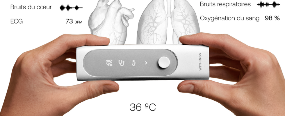 Withings presents its BeamO multiscope at CES in Las Vegas