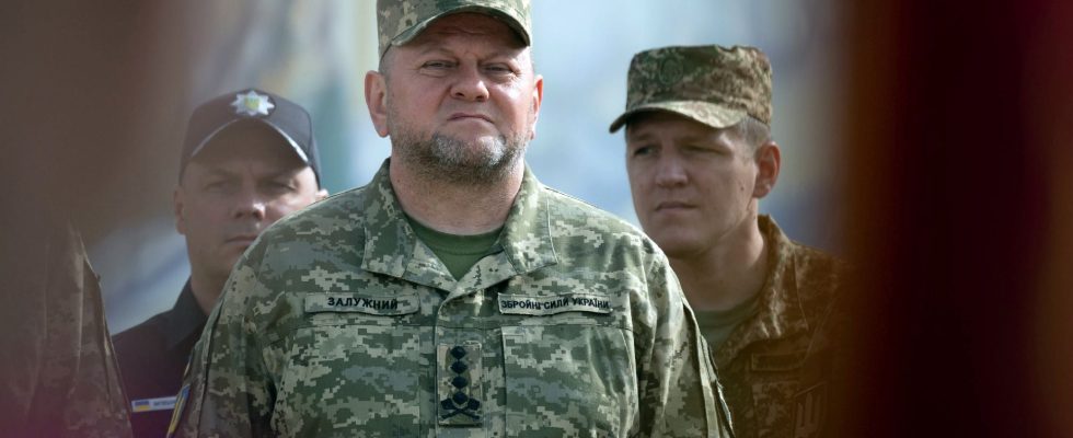 Zalouzhny the army chief of staff in the hot seat