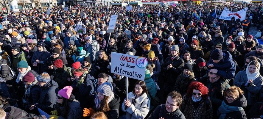 a human tide against the far right AfD party – LExpress