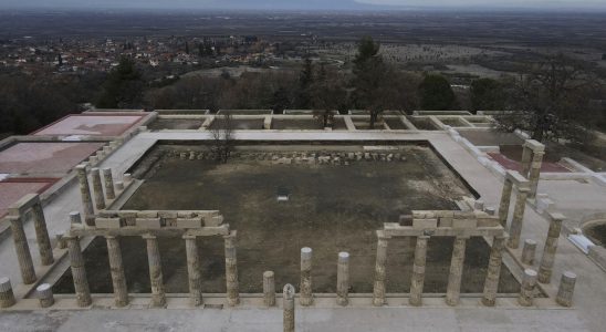 the palace of Philip II where Alexander the Great was