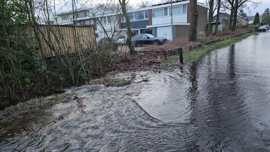 112 news Water pipe burst in Hoogland