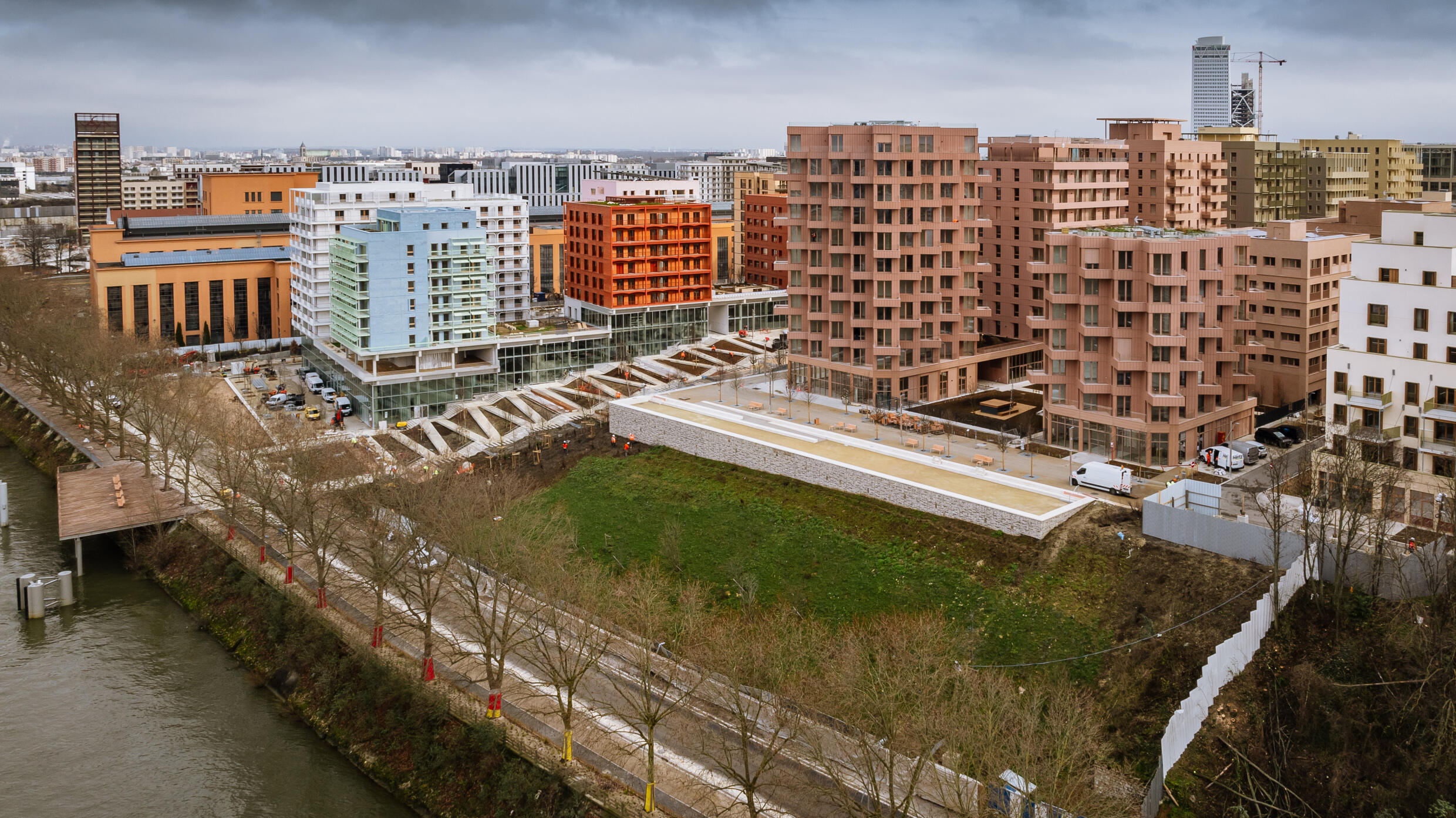 The Olympic village will welcome nearly 14,500 athletes and their staff.