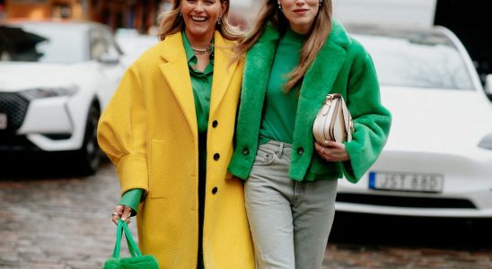 70 super colorful looks to brighten up winter silhouettes