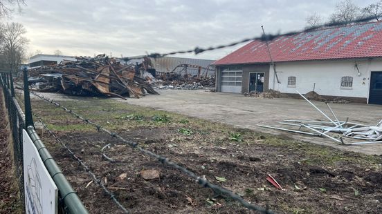 After a fire the fireworks storage in Driebergen is under