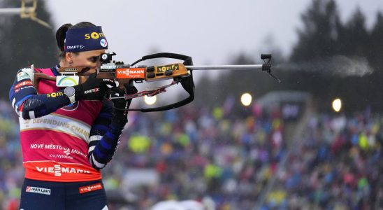 Biathlon World Championships new gold medal in the womens individual