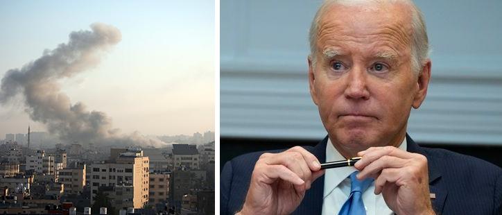 Biden was busy with Israel