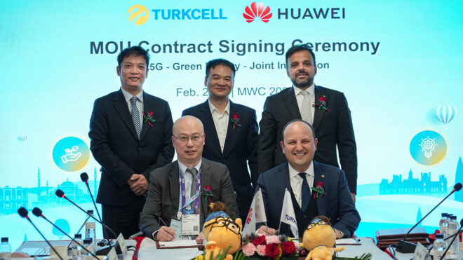 Cooperation from Turkcell and Huawei for next generation technologies