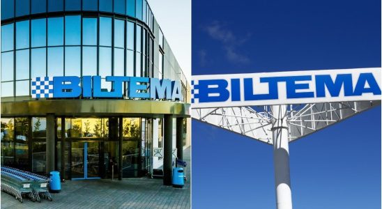 Customers react when Biltema opens a new department store