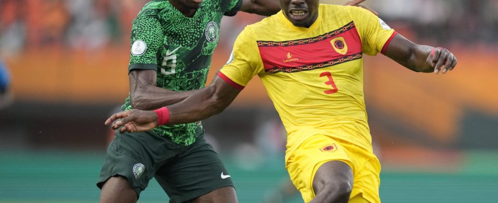 DIRECT Nigeria Angola a flash of genius kicks off