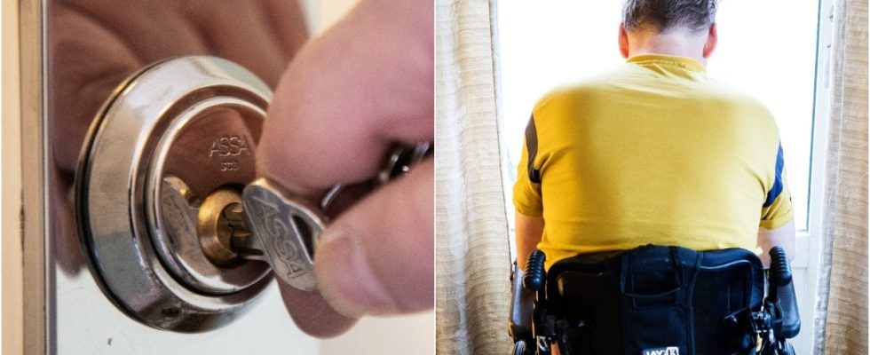 Disabled locked up 18 hours a day for 17 years