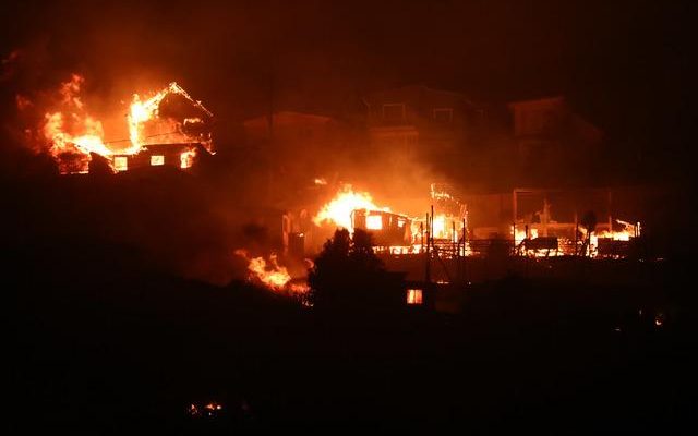 Forest fires in Chile 10 people lost their lives A