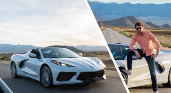 Gustaf Tests the Chevrolet Corvette convertible in California