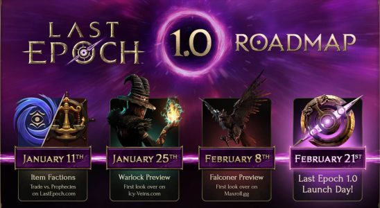 Last Epoch Full Version Released on February 21