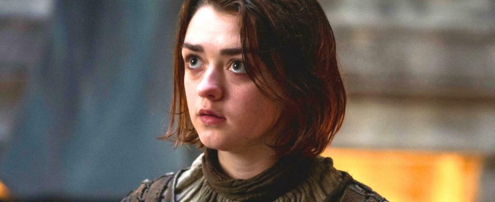 Maisie Williams burst into tears while filming her new series