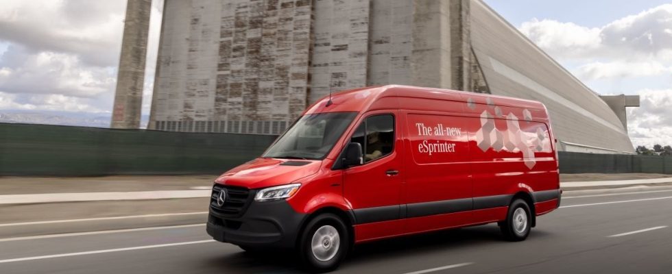 New Mercedes eSprinter test driven the worlds best electric