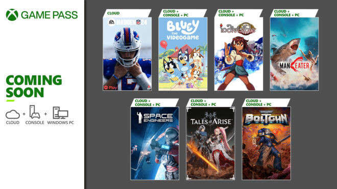 New games to be added to Xbox Game Pass service