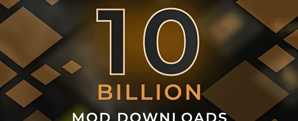 Nexus Mods Breaks Record with 10 Billion Downloads