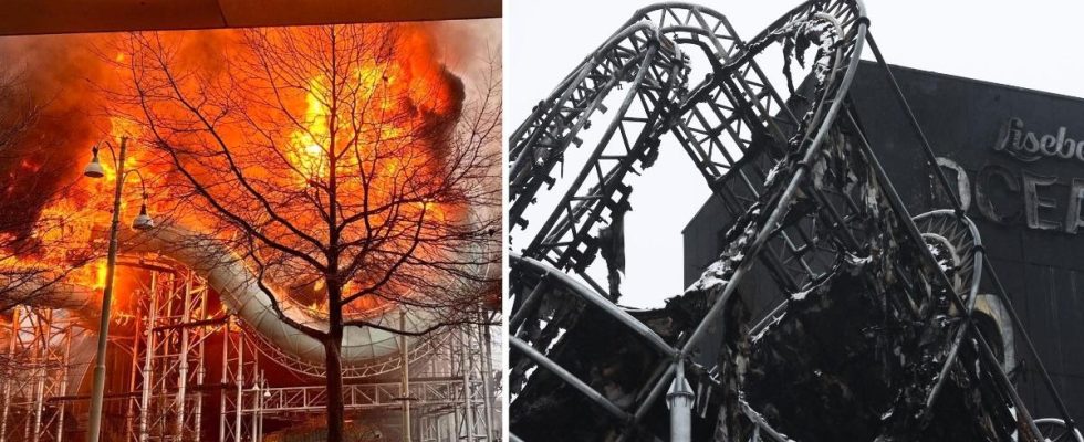 One death after the big fire on Oceana